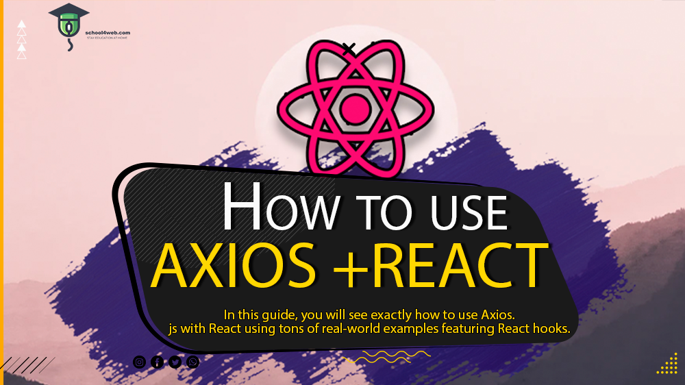 چگونه از api در ری اکت استفاده کنیم(Axios)