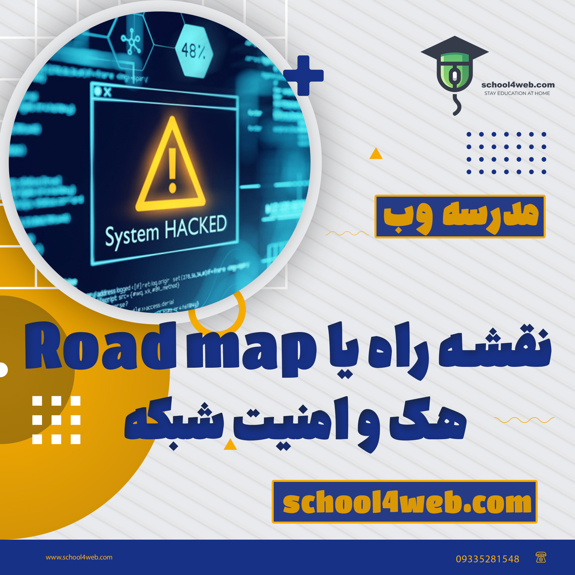 رودمپ یا نقشه راه هک و امنیت شبکه